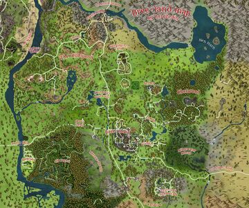 Bree-land map