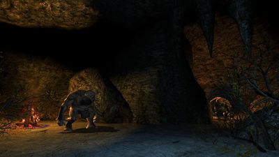 Another view within the troll cave