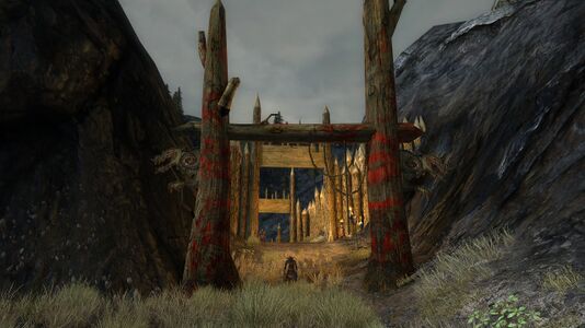 Gate of the goblin encampment