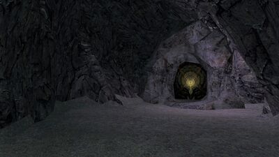Gollum's Cave Entrance