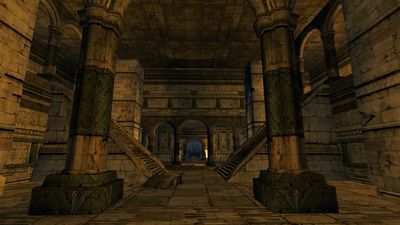 The entry chamber of Haudh Elendil