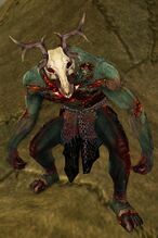 Goat Masked Fire Orc Appearance 1