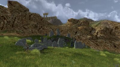 Barrow in the hills of western Andrath