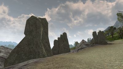 Another view of the norbog hills on the beach