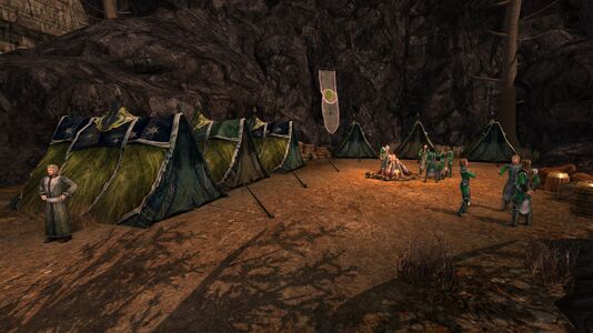 Camp of the Elves of Eryn Galen