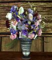 Midsummer Vase - Pink and Purple Arrangement