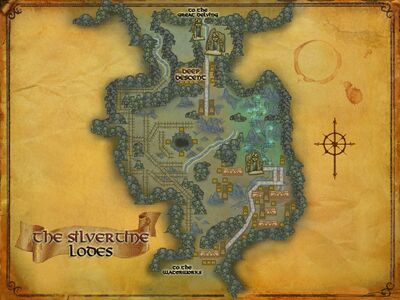 Map of the Silvertine Lodes